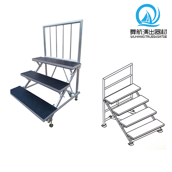 Aluminum alloy choir stage
