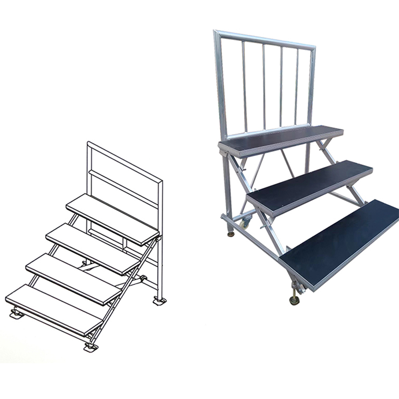 Aluminum alloy choir stage